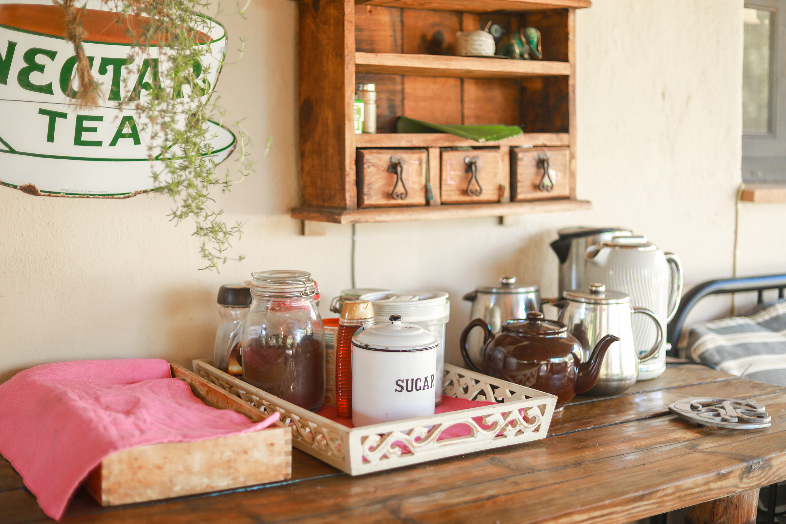 kitchen – tea and coffee